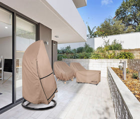 ULTCOVER weatherproof design helps keep your swing egg chair looking new longer.