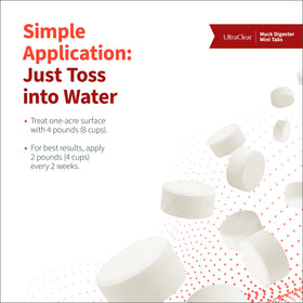 UltraClear eco-friendly treatment uses natural bacteria rather than harsh chemicals.