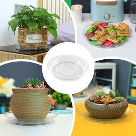 UltraOutlet 4-inch diameter saucer fits most small pots securely