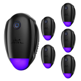 Ultrasonic Repellent front view in black for instant plug-in protection