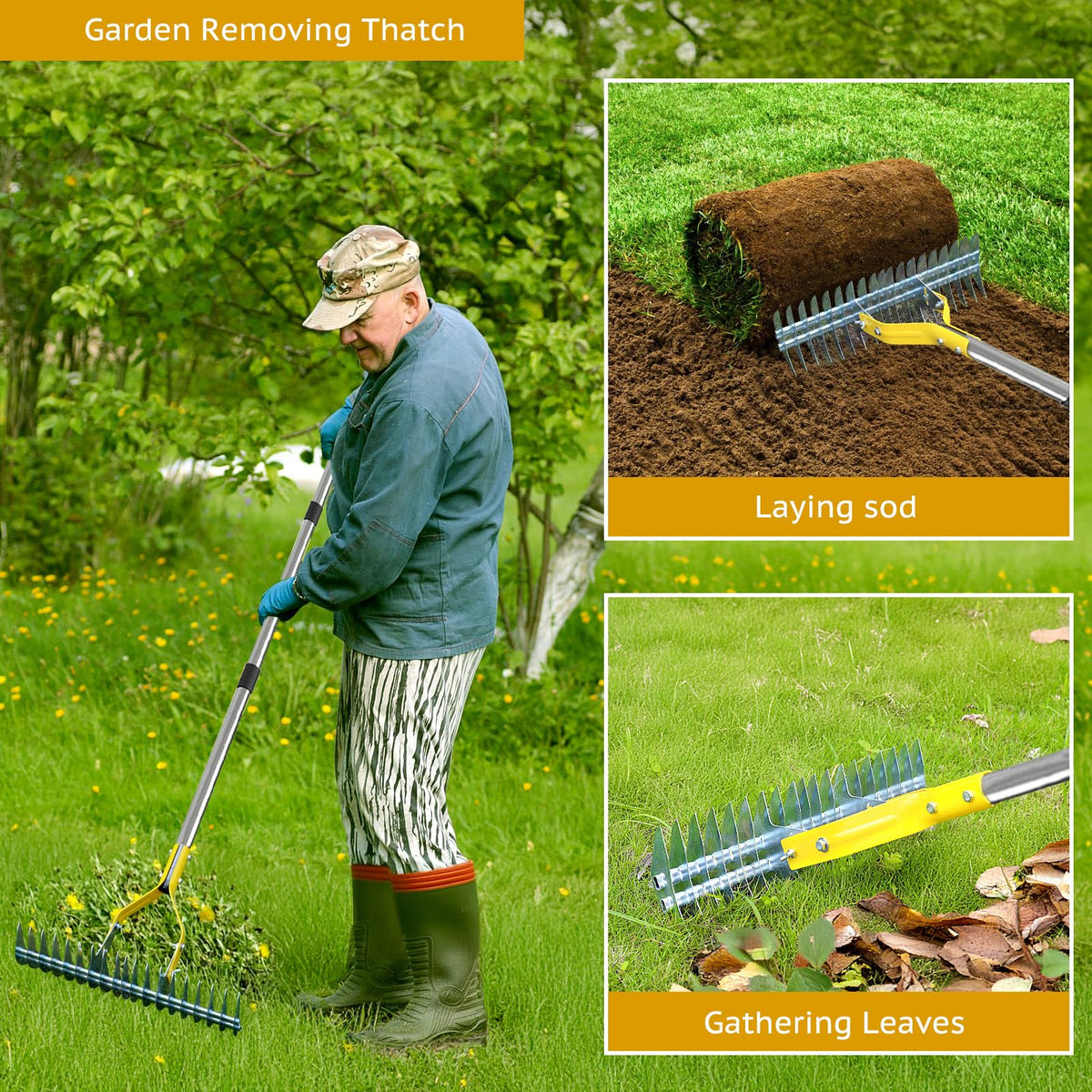 UMEMAXSO Detachable design makes storage easy in small sheds.