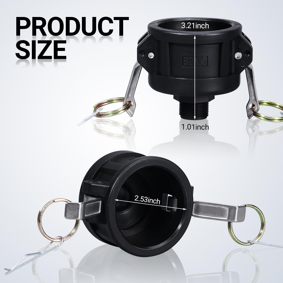 UMETASS durable rust-resistant PP connector, highlighting longevity in challenging environments