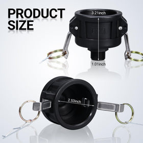 UMETASS durable rust-resistant PP connector, highlighting longevity in challenging environments