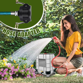 UMETASS tote adapter camlock close-up, demonstrating secure, leak-free connections for hoses
