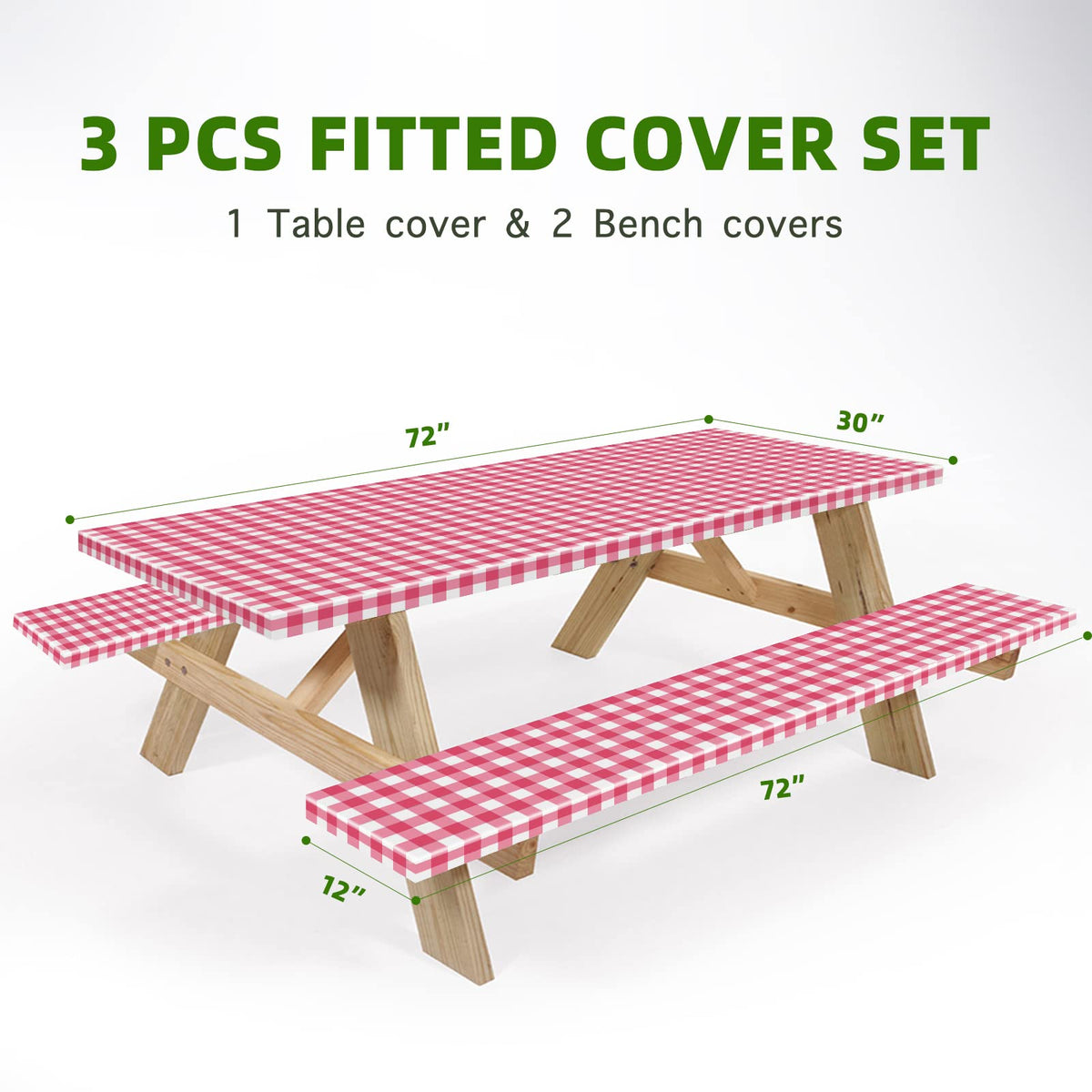 UMINEUX bench cover for 12x72 benches prevents dust and scratches.
