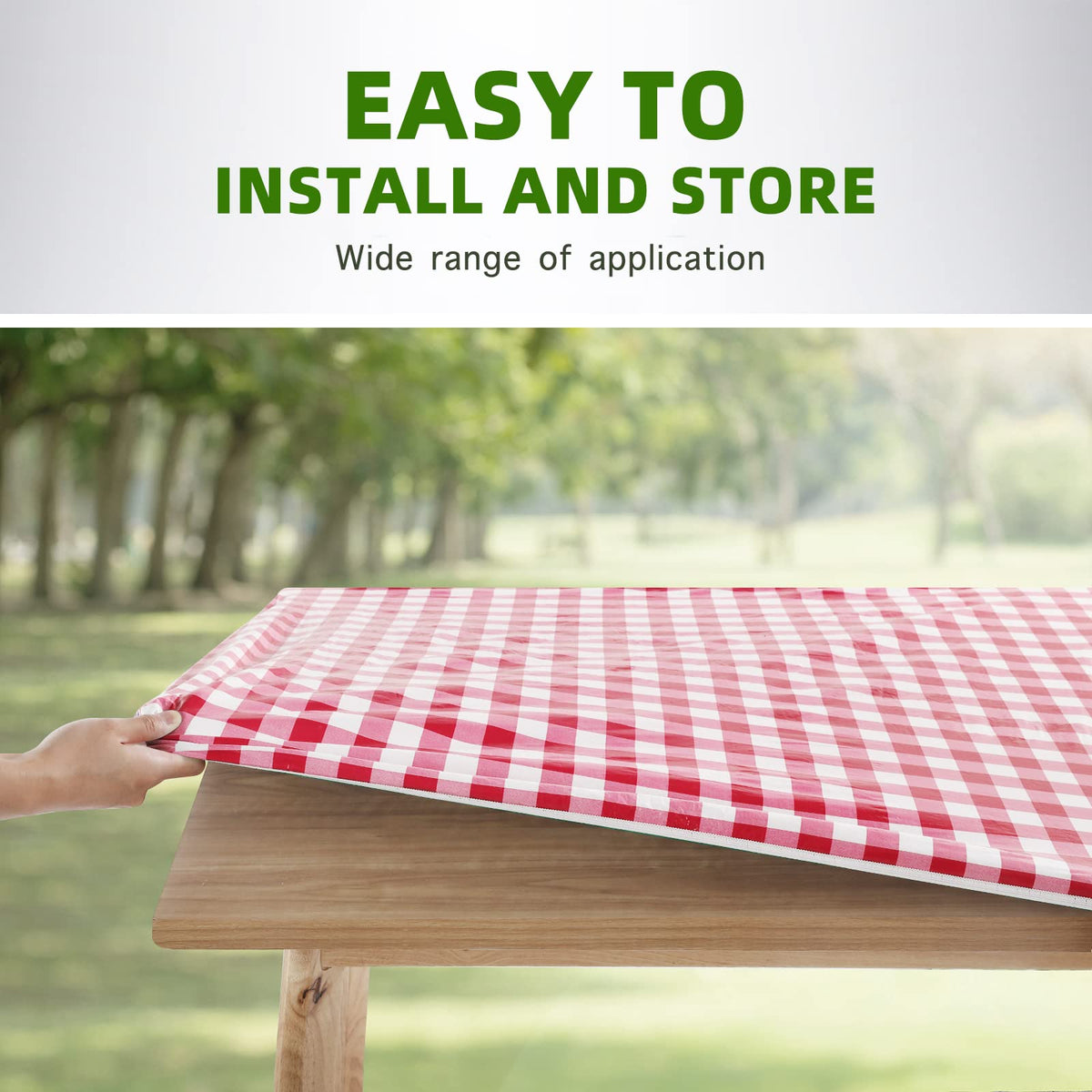 UMINEUX set ideal for picnics, BBQs, and family meals indoors or outdoors.