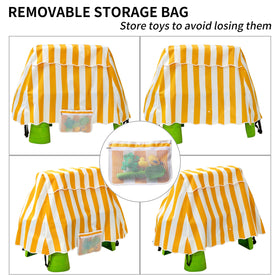 UNARK Water Table Cover blocks dust and leaves for a clean surface.