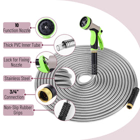UNCO 10-function spray nozzle for versatile watering tasks.