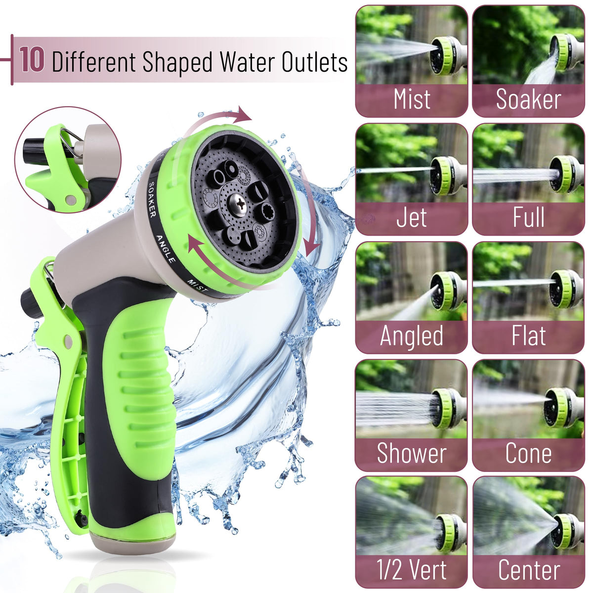 UNCO durable, puncture-resistant hose for harsh outdoor conditions.