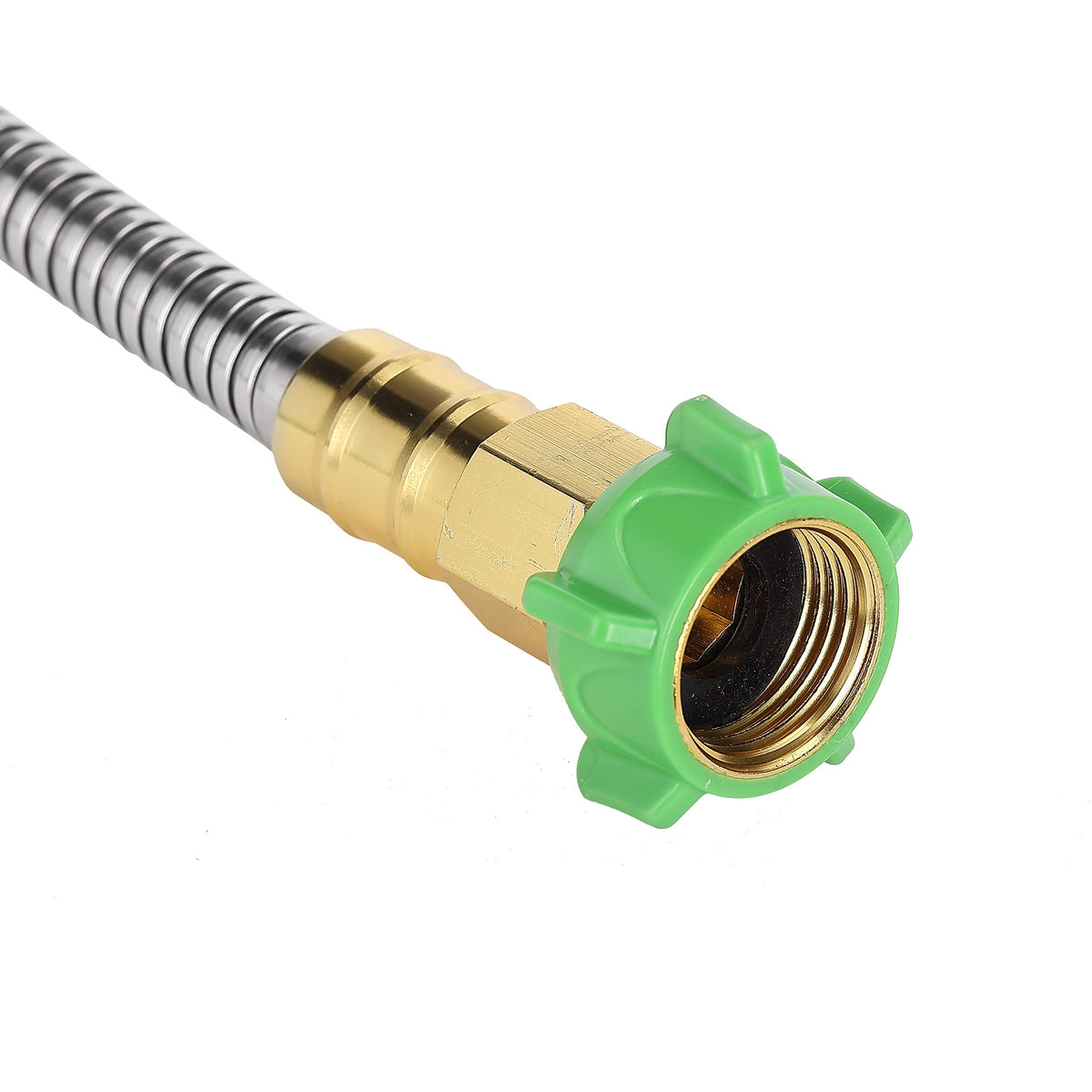 UNCO heavy-duty stainless steel hose built for everyday yard tasks.