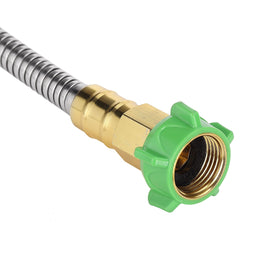UNCO heavy-duty stainless steel hose built for everyday yard tasks.