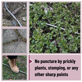 UNCO lightweight and easy to maneuver metal hose.
