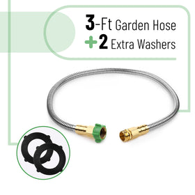 UNCO reinforced hose joint preventing leaks for steady flow.