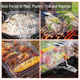 UNCO two baskets enable cooking fish and vegetables simultaneously