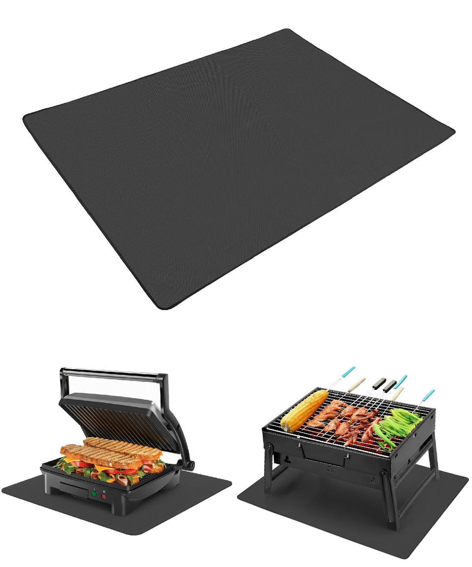 UNCO under grill mat 48x36 top view protects decks from grease.
