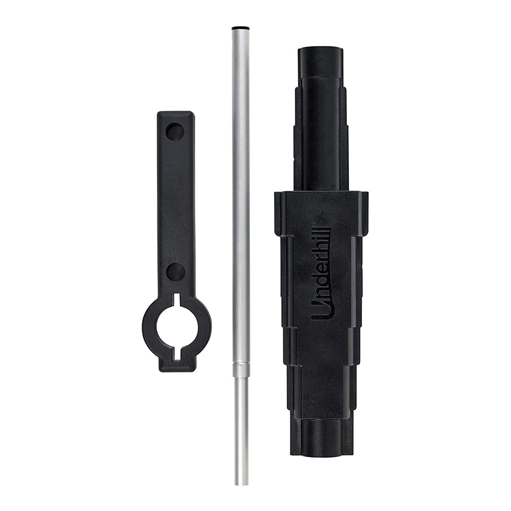 Underhill EasyOut 2in1 rotor removal tool in action speeds rotor swaps with no digging