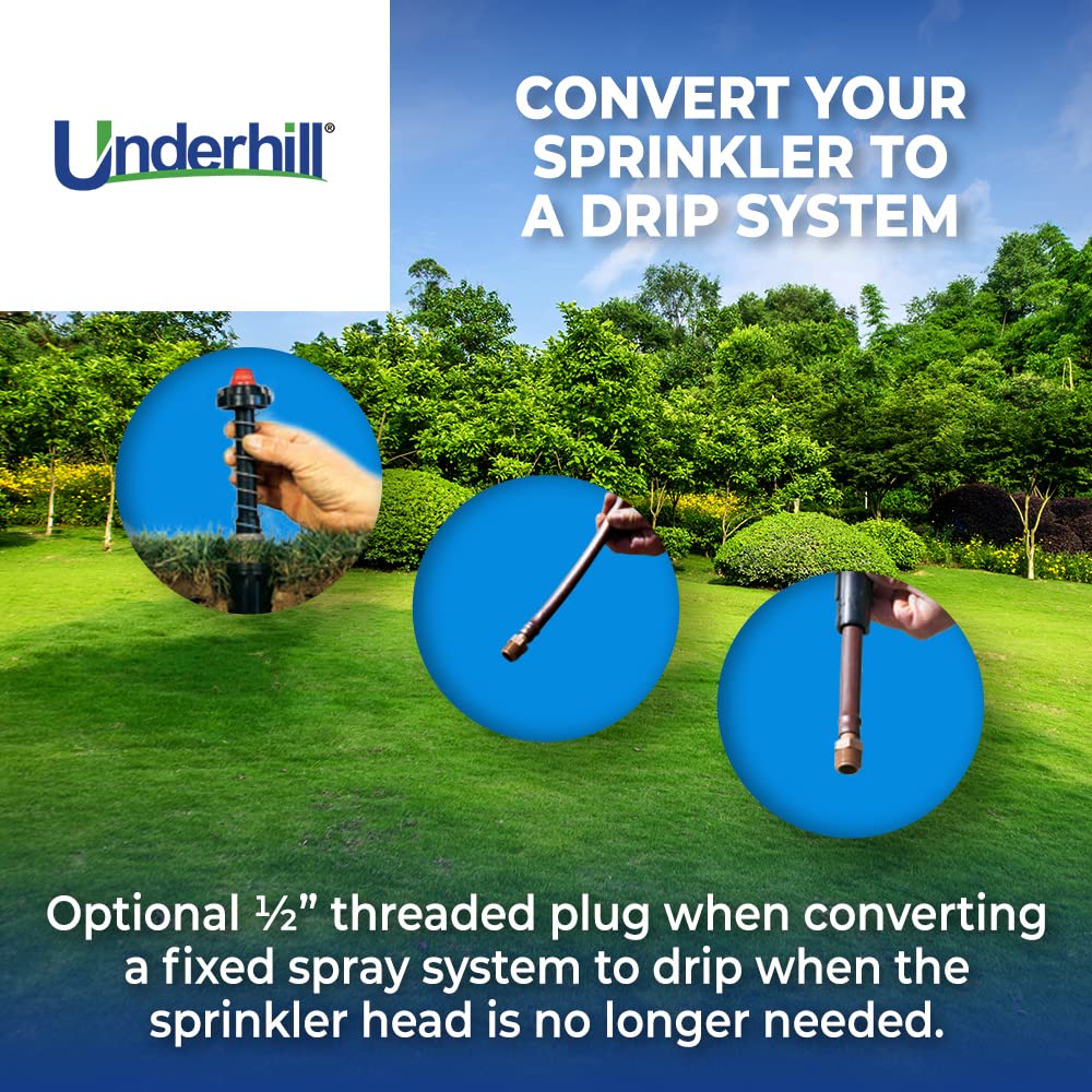 Underhill EasyOut telescoping rod minimizes dirt entry during use