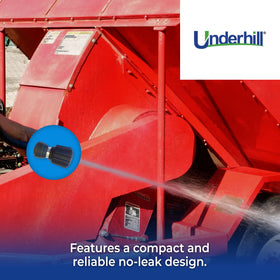 Underhill Magnum Mini garden-use nozzle supports turf and plant watering tasks
