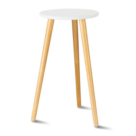 Uneedem indoor plant stand top view showcasing mid-century design for pots