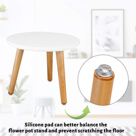 Uneedem plant stand featuring an 11 inch top diameter for versatile pots
