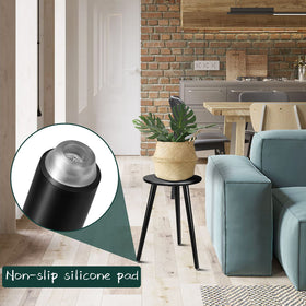 Uneedem silicone-padded base protects floors from scratches and slips.