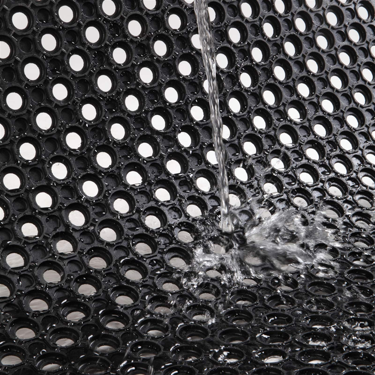 Uniboho wet area mat handles moisture in pools, spas, or bathrooms.