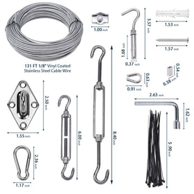 Unicaravan M6 pad eye for secure shade sail anchoring
