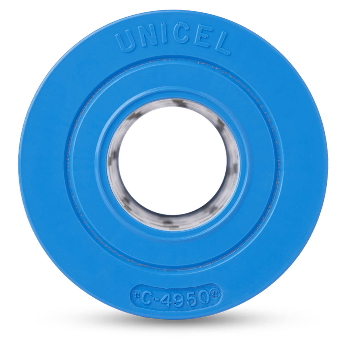 Unicel C-4950 212 pleats close-up highlighting debris capacity.