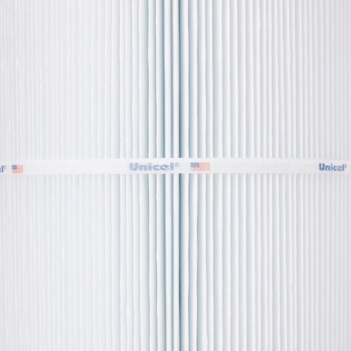 Unicel C-8409 media material close-up of Reemay polyester construction.