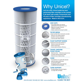 Unicel C-8412 23 5/16 inch length ensures proper fit.