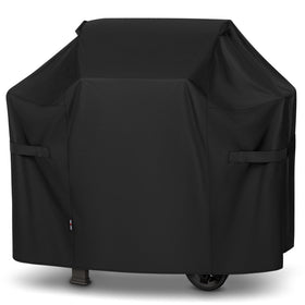 Unicook 48-Inch Grill Cover fitted on Weber Spirit II 200 to protect from weather