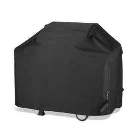 Unicook 50-inch grill cover front view shields grills from rain and sun.