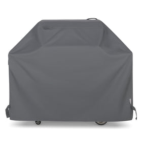 Unicook 60-inch grill cover front view protects grills from sun and rain