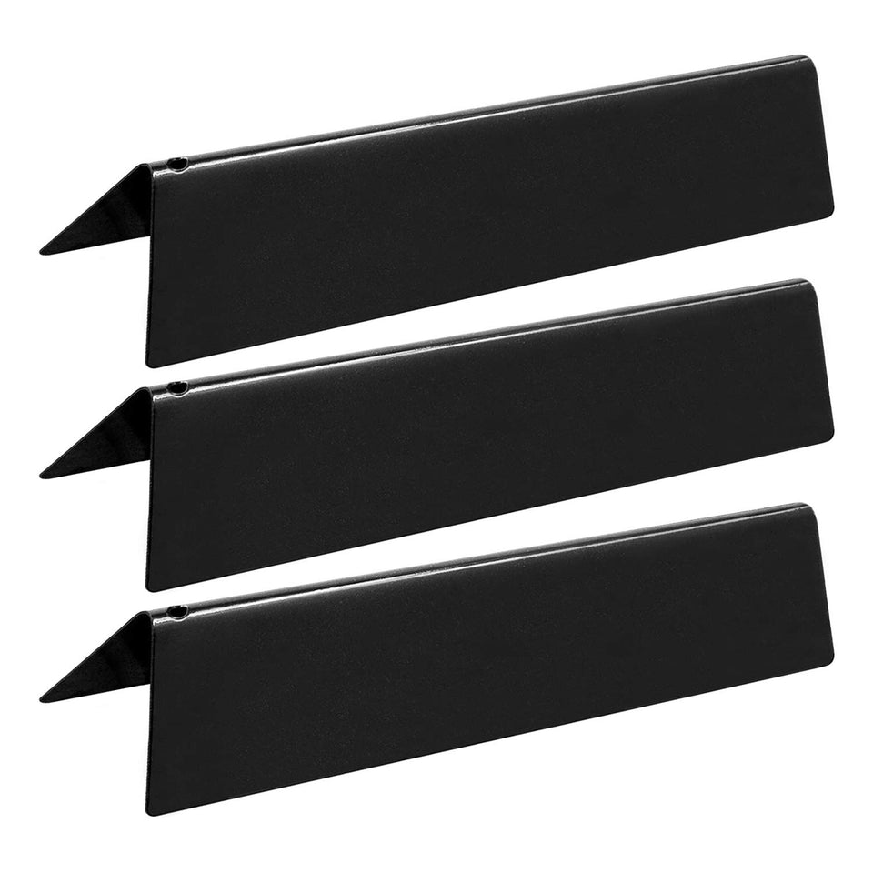 Unicook 7635 flavorizer bars 3-pack installed on Weber Spirit grills for even heat distribution