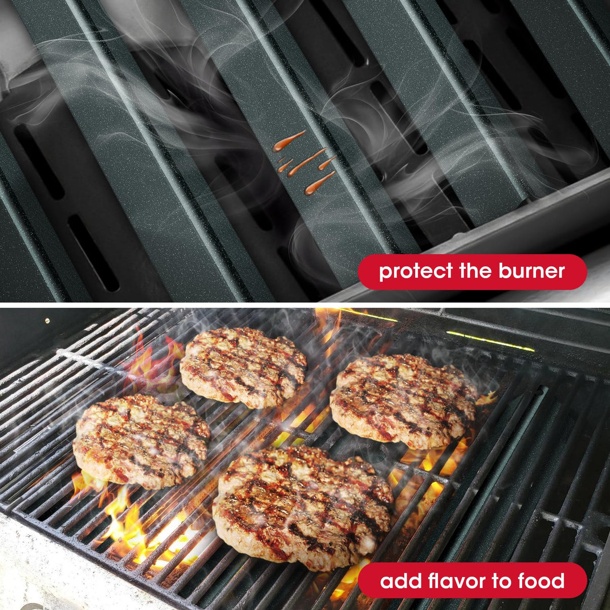 Unicook 7636 heat insulation protects burners from drips