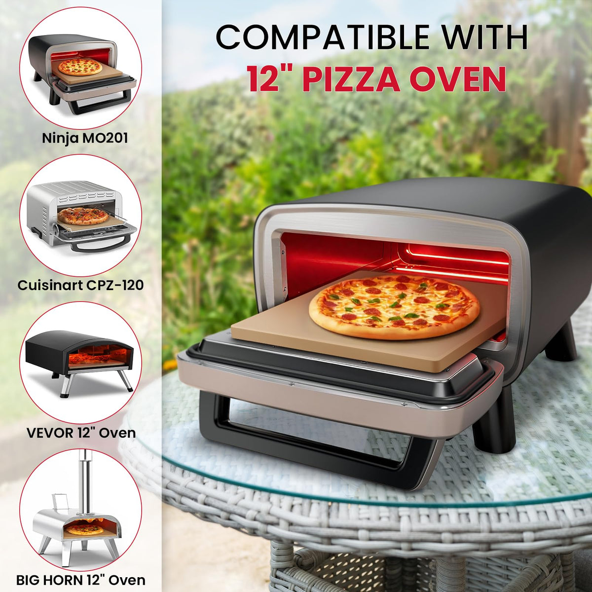 Unicook crispy crust absorption highlights moisture removal for better texture.