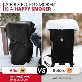 Unicook sturdy handles enable easy fitting and convenient hanging