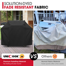Unicook durable handles simplify on/off and storage