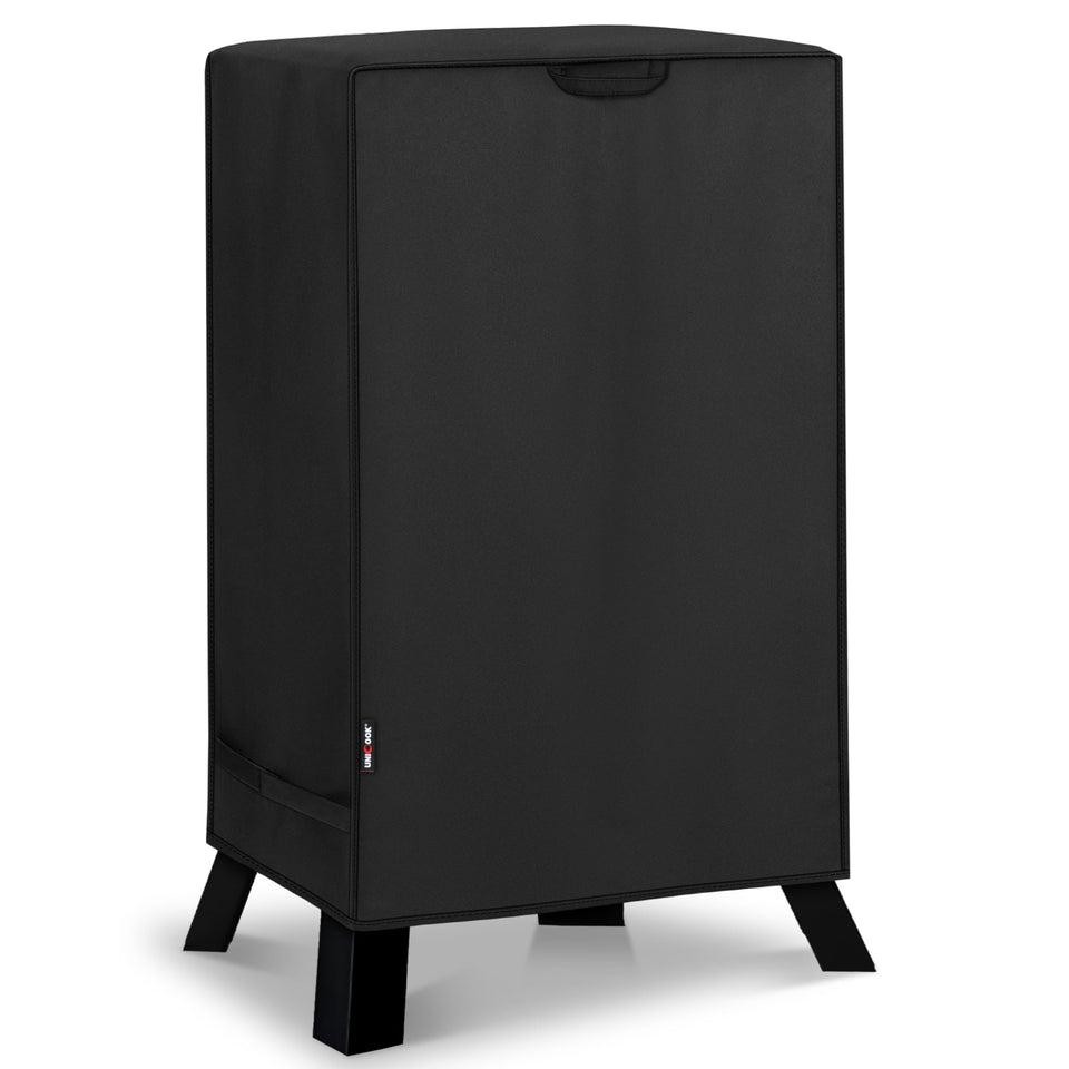Unicook electric smoker cover 40-inch product shot with secure, protective fit.