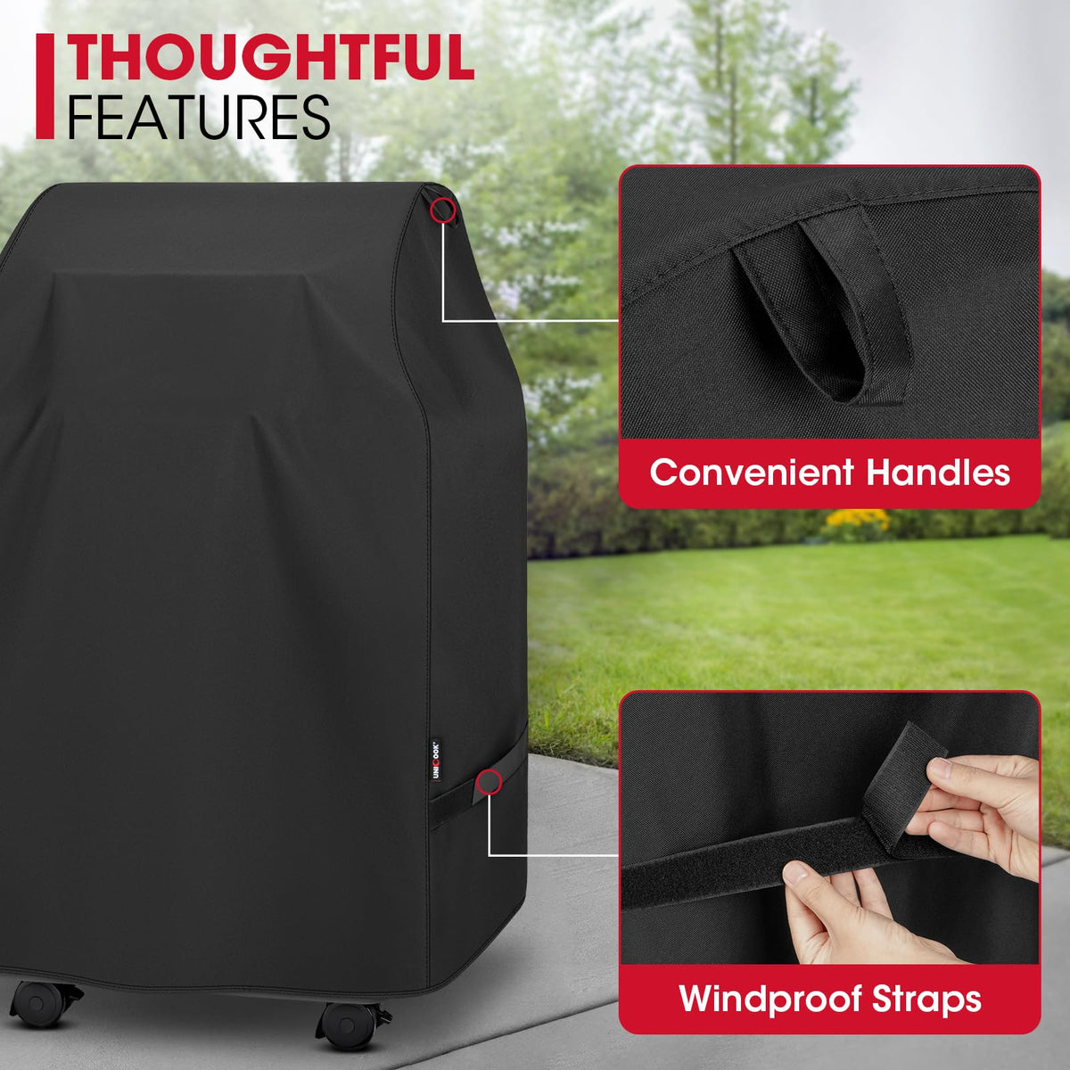 Unicook fade-resistant fabric preserves color and guards from sun exposure