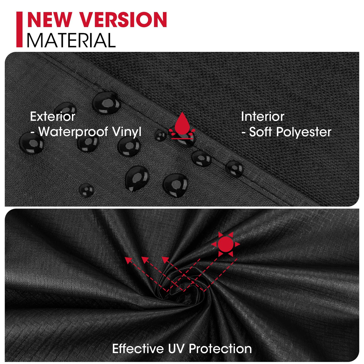 Unicook fade-resistant UV protection preserves the grill finish.