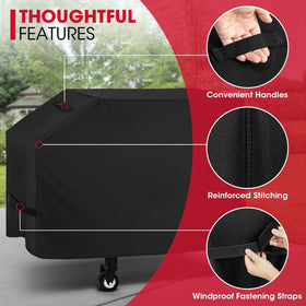 Unicook offers varied sizes for durable outdoor coverage.