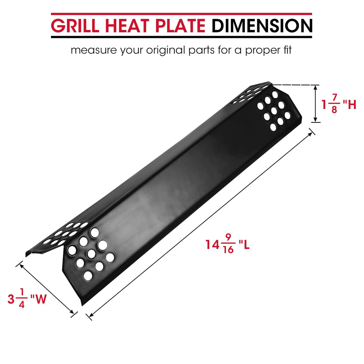 Unicook grill burner cover compatible with Nexgrill and Kenmore models