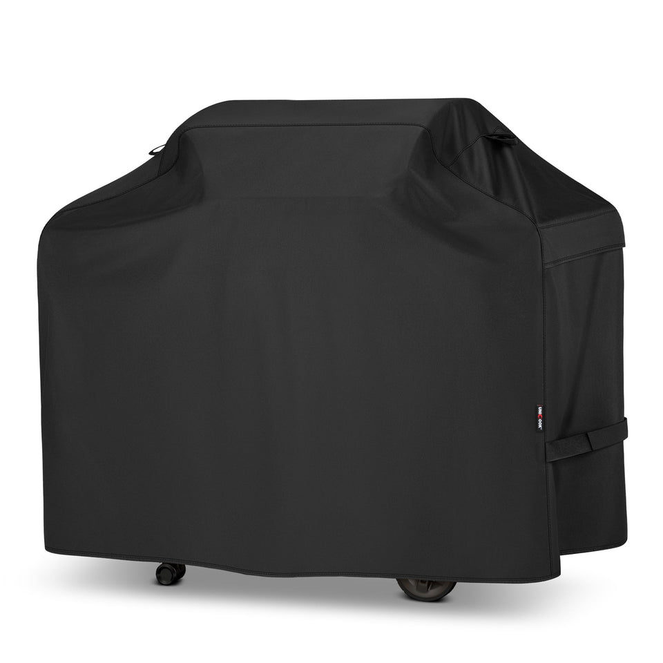 Unicook 60-inch grill cover front view protects grills from sun and rain