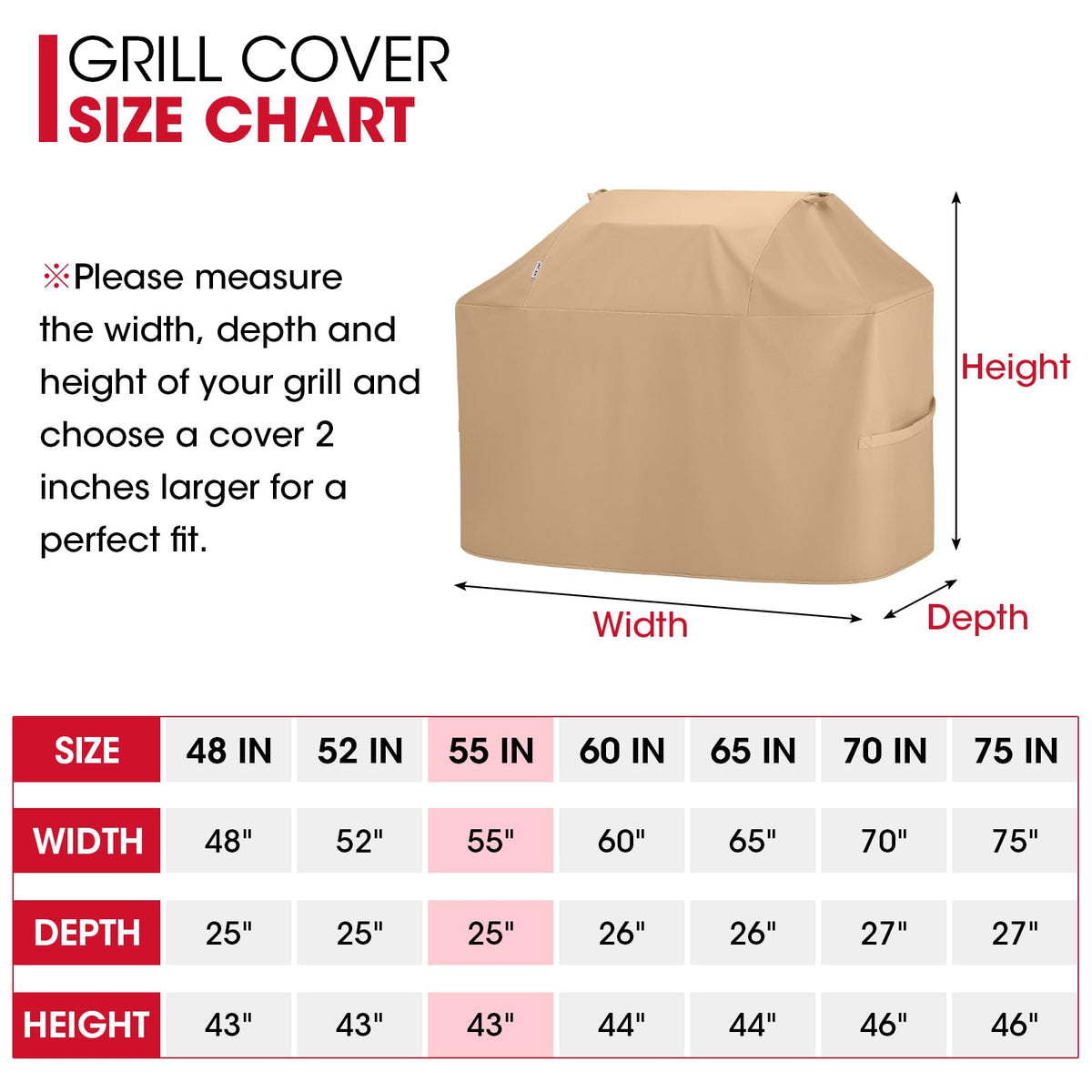 Unicook all-weather protection keeps grills clean year-round