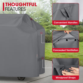 Unicook dual handles simplify installation and removal.