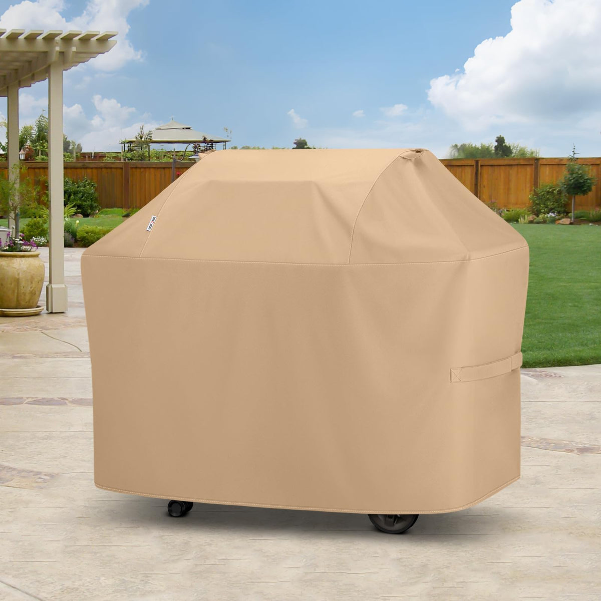 Unicook 55-inch cover fits 3-4 burner grills securely