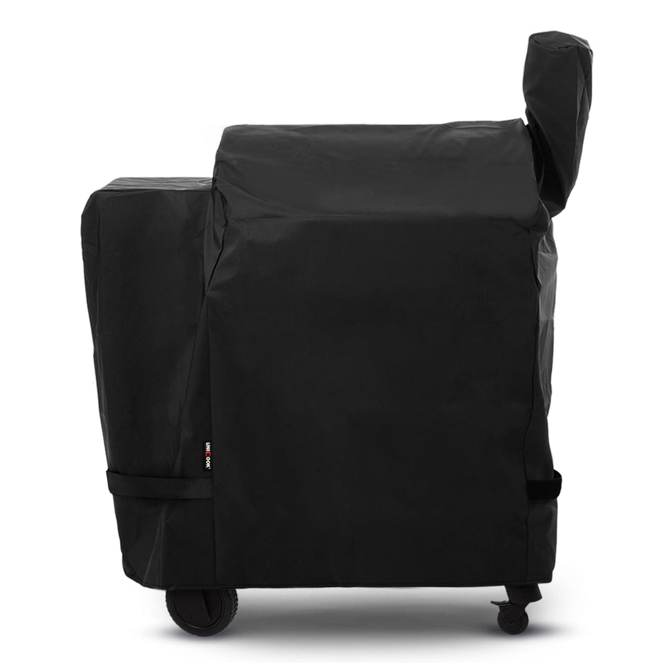 Unicook grill cover for Traeger Pro 575 and Pro 22 fits snugly.