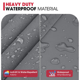 Unicook wind-resistant straps secure the cover during windy weather.