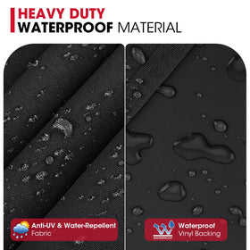 Unicook grill cover wind strap provides secure fit on windy days